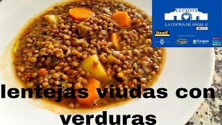 Lentejas de verano con verduras