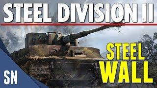 STEEL WALL - Steel Division 2 - Multiplayer Gameplay [4v4 - Vitebsk]