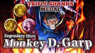 TRIPLE SHANKS MEDAL FOR MONKEY D. GARP GAMEPLAY | ONE PIECE BOUNTY RUSH | OPBR