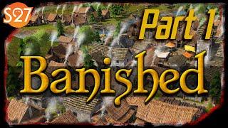 HARD MODE | Banished - Part 1 - Skabbard Plays