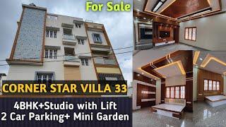 Corner Star Villa 33 | 4BHK + Studio with Lift For Sale JP Nagar BDA Bengaluru