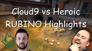 CSGO - Cloud9 vs Heroic RUBINO Highlights