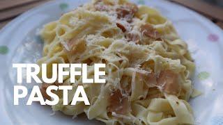 Fresh Fettuccine with white Truffle recipe | Traditional, but not