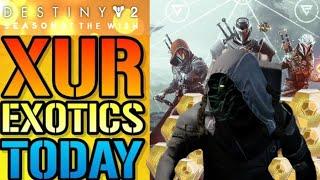 Destiny 2: XUR EXOTICS & LOCATION LIVE Where Is XUR Today? Season Of The Wish (January 19th 2023)