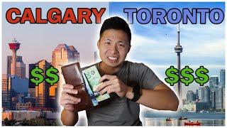 The *REAL* Cost of Living in Calgary vs Toronto | Millennial Moves