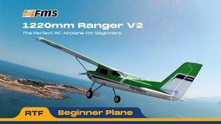 ️Available Now! Introducing the New FMS Ranger EP V2 – Your Perfect Beginner RC Airplane!