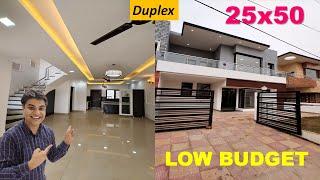 3 Bhk Duplex House Design | 25x50 House Design | Low Budget 3 BHK Duplex House Design