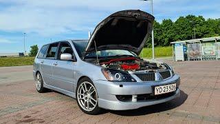 Mitsubishi Lancer 2.0 sport - sound (modified exhaust) - 4G63