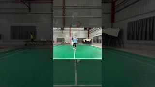 Shuttle Feeding (Middle Court) #autism #badmintontraining