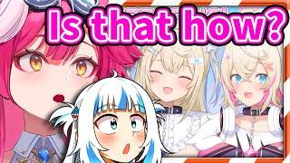 Raora and Gura Realized if This is How Fuwamoco Stream 【HololiveEN】