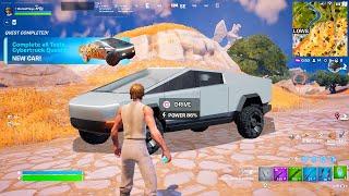 Fortnite JUST ADDED This in Todays Update! (Tesla Cybertruck Location)