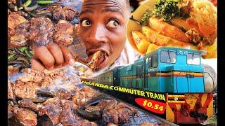 WE RODE THE UGANDAN TRAIN!!  Costs, Food and Fun In Kampala - YOU WON'T BELIEVE THIS