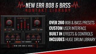 New Era 808 & Bass Kontakt Library Showcase by JSoundsOnline