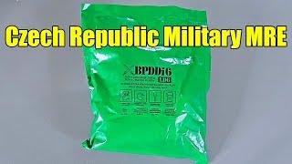 Tasting Czech Republic Military MRE (Meal Ready to Eat)