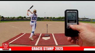 Gracie Stamp 2025 Infielder/Pitcher Softball Skills Video