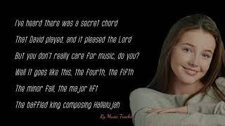 Hallelujah - Lucy Thomas (Cover) Lyrics