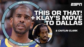 CP3 or Kawhi? Wemby or the field?  NBA Today plays THIS or THAT! + Klay Thompson's GSW departure