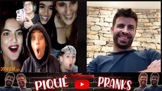 GERARD PIQUÉ en OMEGLE /Chatroulette I REACCIONES Y SUSTOS (PIQUÉ FAKE PRANKS)