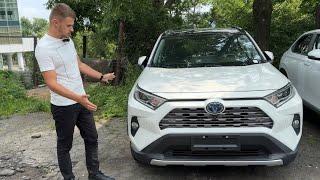 ДОЖДАЛИСЬ! TOYOTA RAV4 НА ЛЕВОМ РУЛЕ / ПОЛНЫЙ ПРИВОД / ГИБРИД / МАКСИМАЛЬНАЯ КОМПЛЕКТАЦИЯ