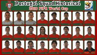 Portugal Squad Historical 2010 | Squad 2010 FIFA World Cup | gtbkaphansport