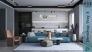 Sketchup Vray 5 Interior #33