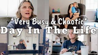 A *VERY BUSY & CHAOTIC* DAY IN THE LIFE | STRESSED | MOM OF 4 DAY IN THE LIFE VLOG | MEGA MOM