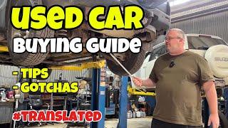 AVOID buying a RUSTY BUCKET! How to inspect a Used Car