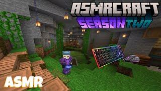 ASMR Gaming: ASMRcraft EP.2 | New HOUSE TOUR! (Whispering, Keyboard Sounds)