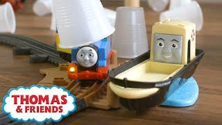 Thomas & Friends™ | Thomas and the Collapsing Cup Mountain | NEW | Watch Out, Thomas! | Toy Train