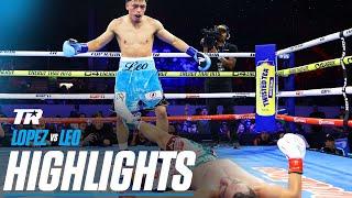 Angelo Leo SLEEPS Venado Lopez In KO Of The Year Candidate | FIGHT HIGHLIGHTS