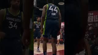 The SOUND of THAT Feron Hunt BLOCK in the Replay! #shorts