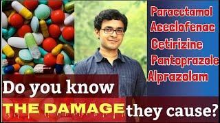 Must-know Side effects of Paracetamol, Aceclofenac, Cetirizine |English| Dr Sameer Nandan
