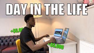 Day In The Life Of A 22 Year Old Forex Trader | $5,000 In A Day!