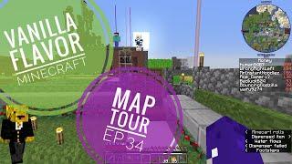 [Vanilla Flavor] (v1.14.4) Ep.34: Map Tour | Minecraft