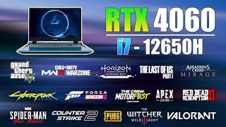 RTX 4060 Laptop : Test in 15 Games - RTX 4060 Laptop Gaming Test