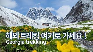 해외 트레킹 여기로 가세요 ! -  조지아 트레킹 / 백패킹 Georgia trekking / travel [예고편]