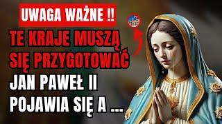  WAŻNE: Jan Paweł II Pojawia Się, A Matka Boża z Guadalupe Zaczyna Płakać ...