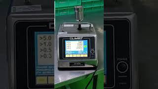 Particle Count Test - Cleanroom Validation DOP Test Mechanical Engineering