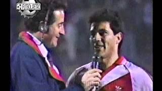 Carlos Enrique River Plate vs Univer Catolica 1990 FUTBOL RETRO