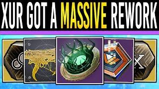 Destiny 2: HUGE XUR LOOT REWORK! Strange RANKS, Exotic Catalysts, Rewards & How to Get Strange Coins