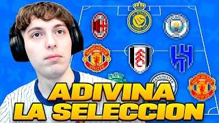 DAVOO XENEIZE ADIVINA LA SELECCION NACIONAL POR EL CLUB DE SUS JUGADORES: TEST DE FUTBOL (2024)