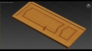 3ds max дверь