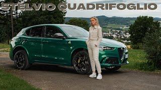 Alfa Romeo Stelvio Quadrifoglio mit 520 PS (100 Anniversario 2023) - Meine erste Fahrt