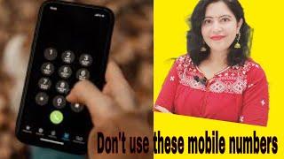 Advance mobile numerology || bad combination in your mobile number || total of  number correction