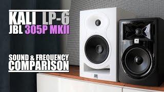 Kali LP-6 vs JBL 305P MKII  ||  Sound & Frequency Response Comparison