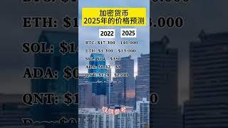 盘点八个可能暴富的加密货币|加密货币2025年价格预测