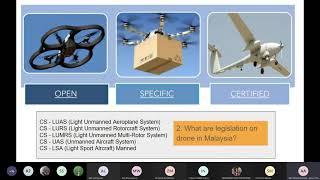 Drone operational categories by EASA