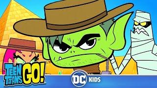 Teen Titans Go! | Mummy Fight! | @dckids