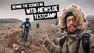 Action Shots & Talking Heads - Behind the Scenes im  @mtbnews  Testcamp EP2 | Freeride Flo