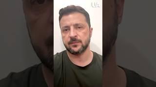They want to destroy us! Zelenskyy on the strike on Kharkiv #shorts